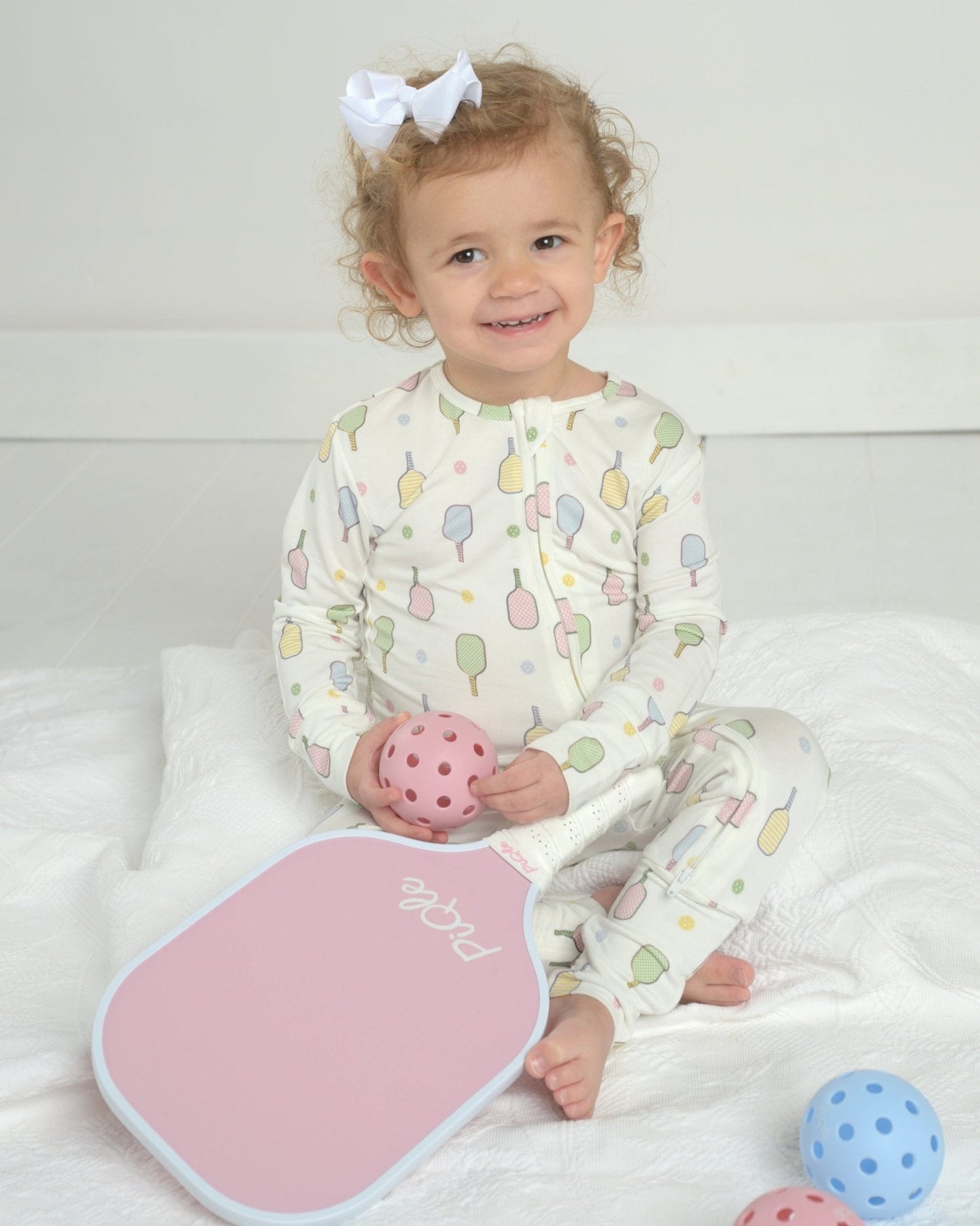 Pickleball Toddler Bamboo PJ