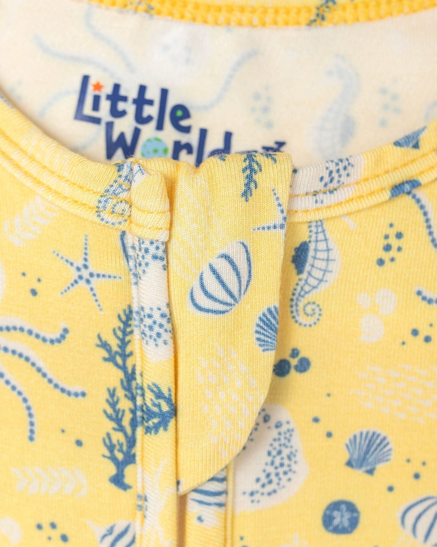 Sea Bamboo Toddler Pajamas