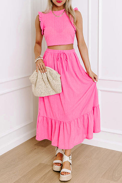 Bubblegum Beach Day Skirt Set