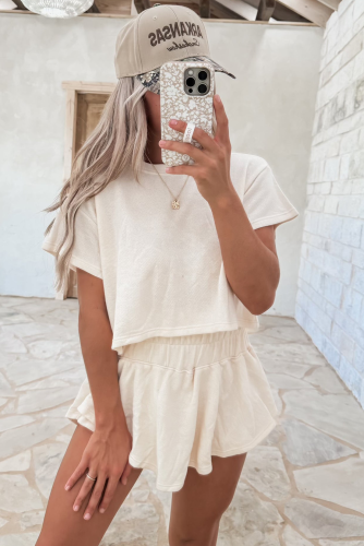 High Waist Skort Set