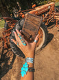 The Hazy Ryder Card Holder (Brown Leather) a Haute Southern Hyde by Beth Marie Exclusive