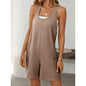 Womens Summer Casual Loose Tank Romper