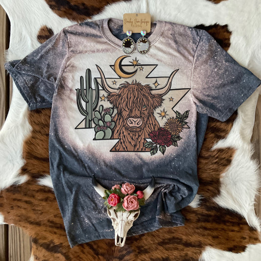 Desert Floral Highlander Tee