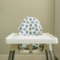 Retro Black & White Daisy IKEA Antilop Cushion Cover