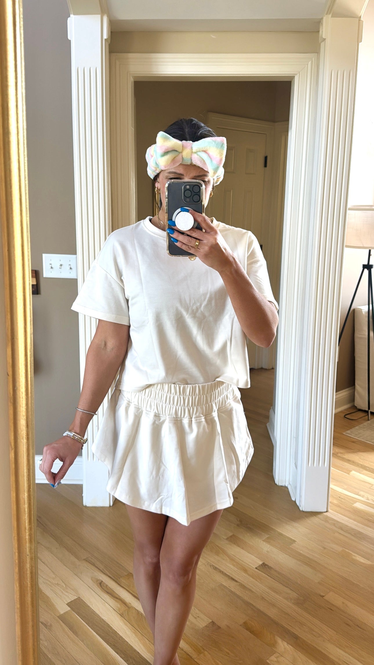 High Waist Skort Set