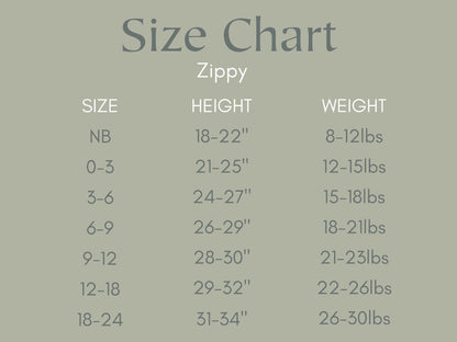 Snugglesaurus Bamboo Zippy Pajamas