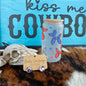 American Western Frosted Glass 16 oz Western Tumbler