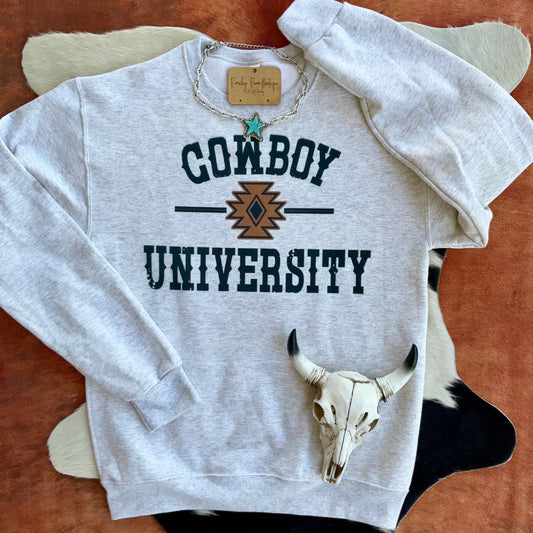 Cowboy University Western Sweatshirt