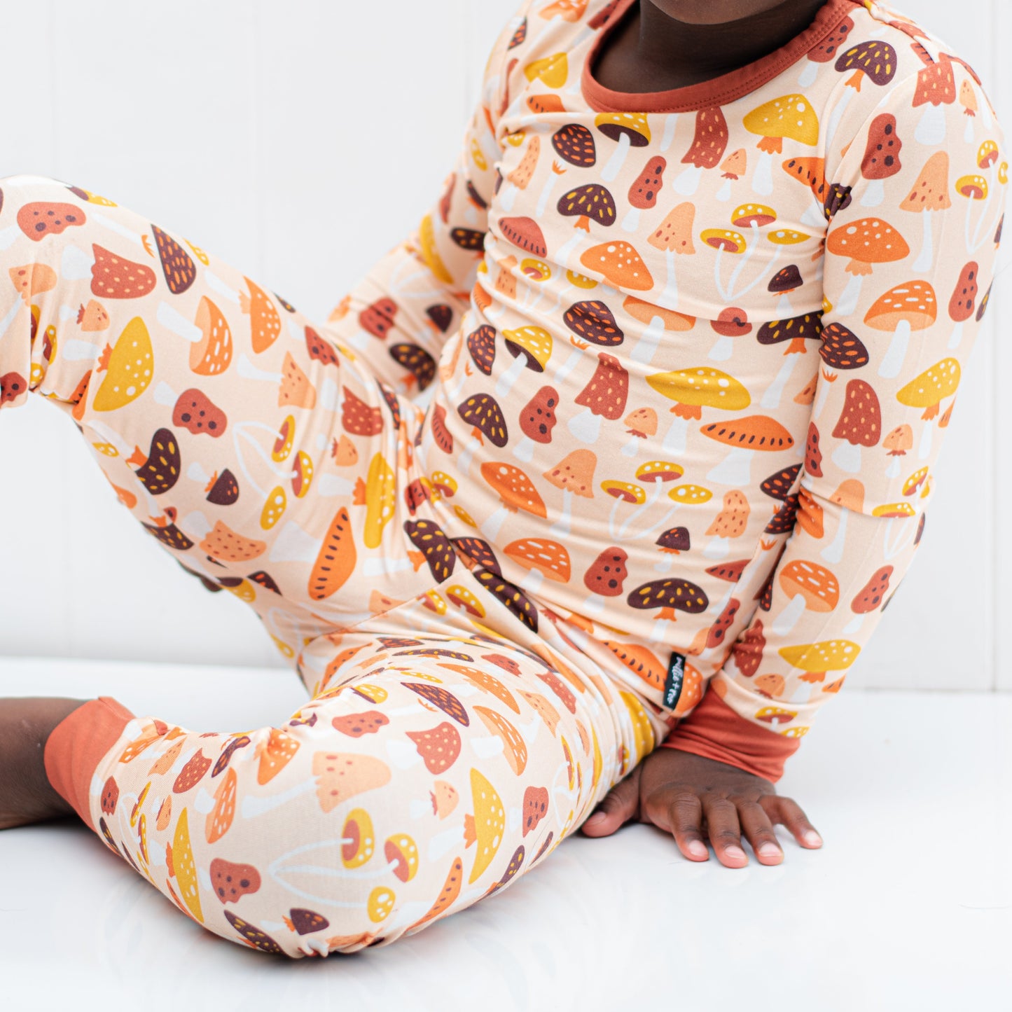 LONG SLEEVE 2 PIECE SETS- Mushrooms