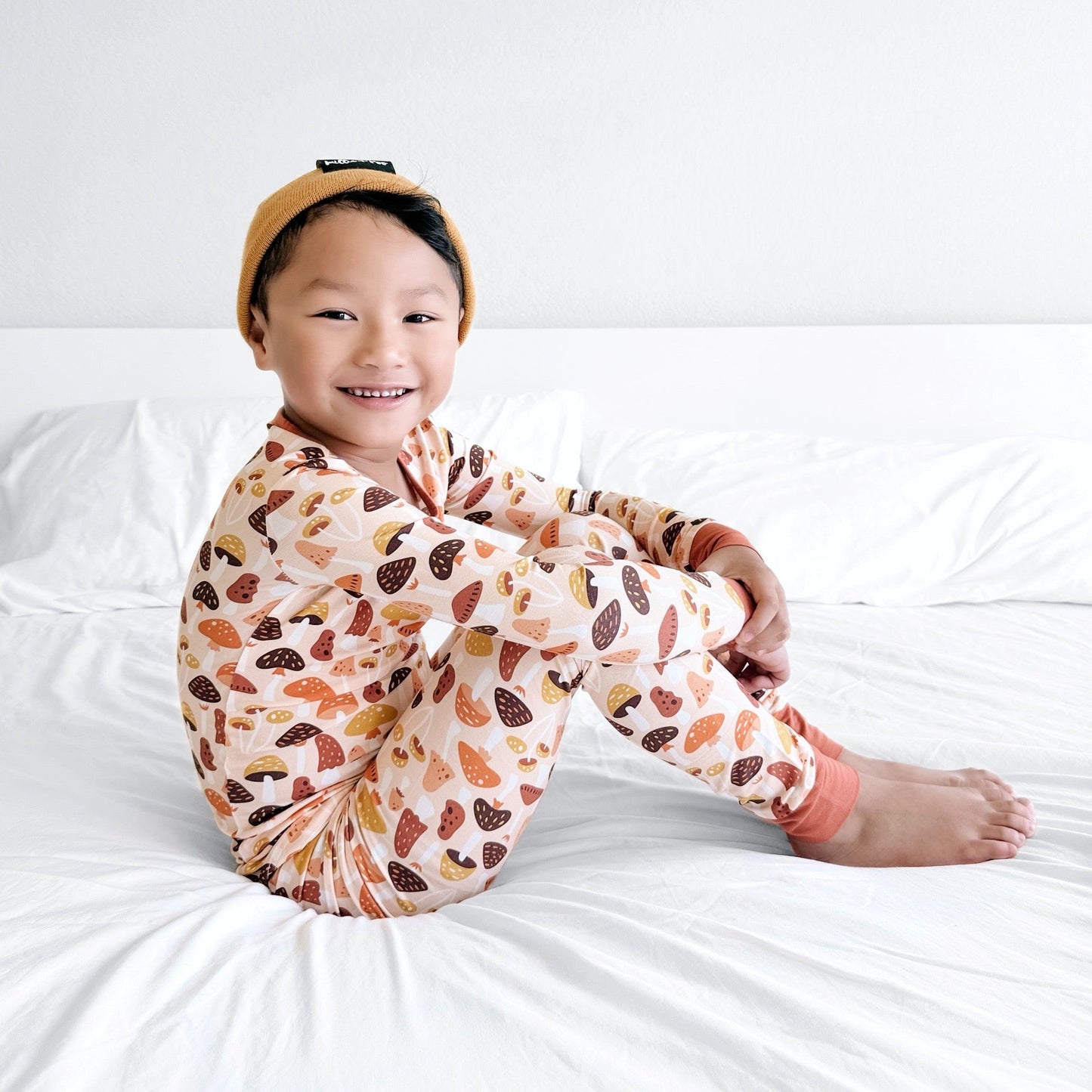 LONG SLEEVE 2 PIECE SETS- Mushrooms