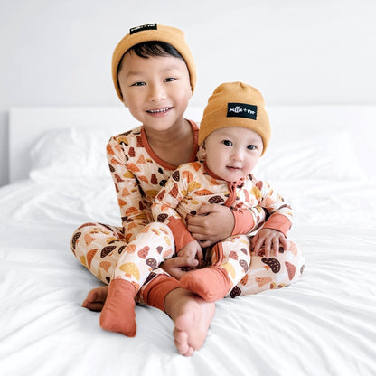 LONG SLEEVE 2 PIECE SETS- Mushrooms