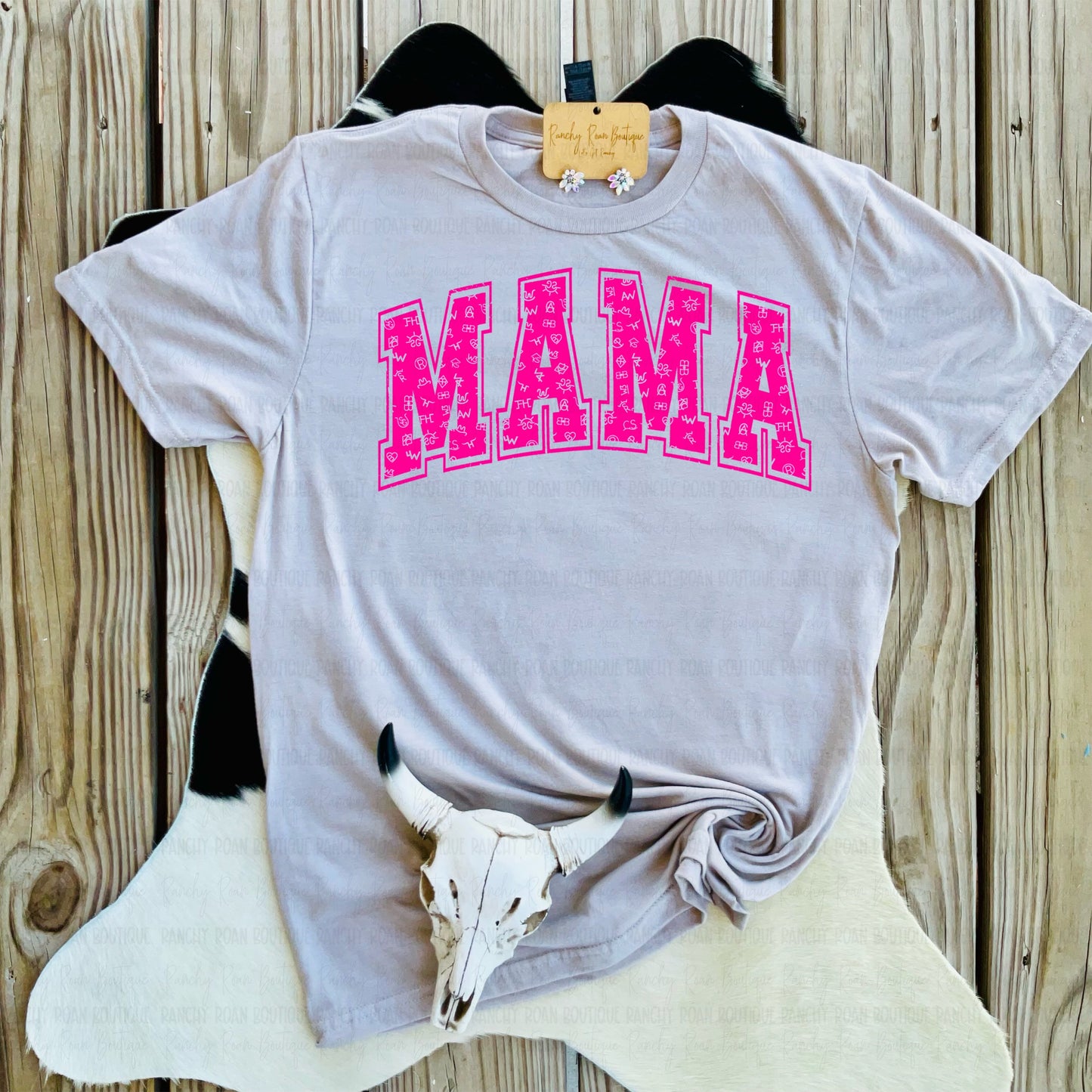 Western Mama Branded Graphic Tee – Custom Color Options