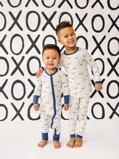 Puppy Love Bamboo Zippy Pajamas