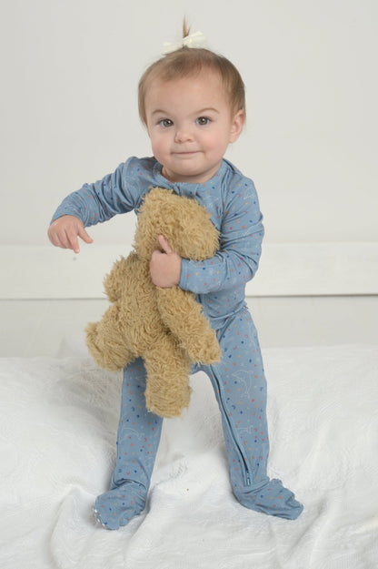 Aquarius Bamboo Footie for Baby