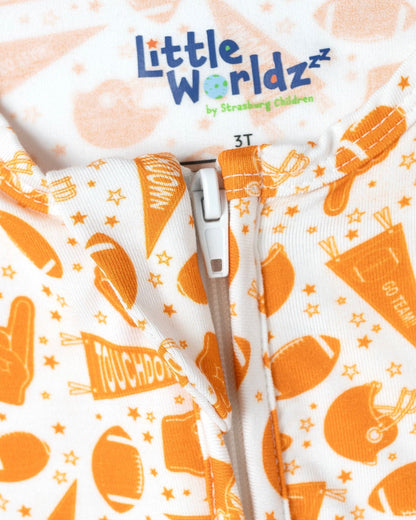 Football Toddler Bamboo Pajamas