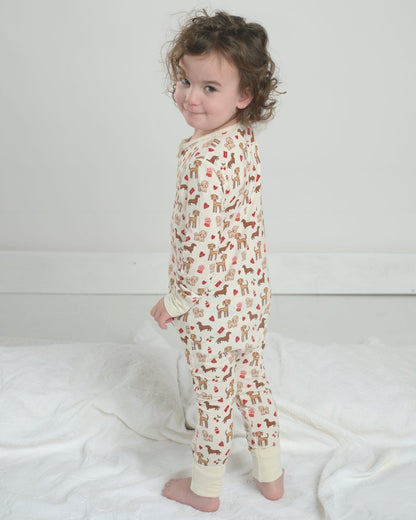 I Ruff You Toddler Bamboo Pajamas