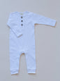 Organic Cotton Henley Romper