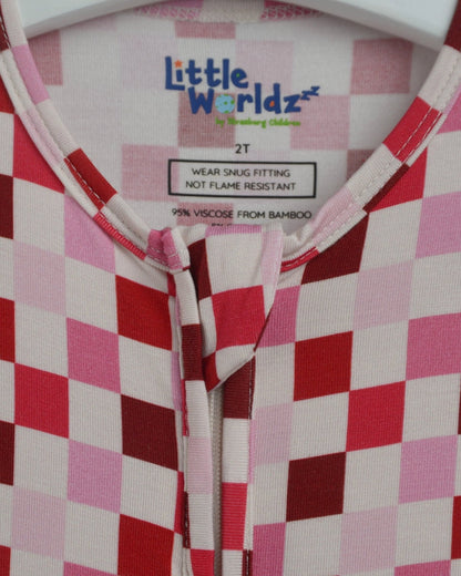 Pink Bamboo Toddler Pajamas