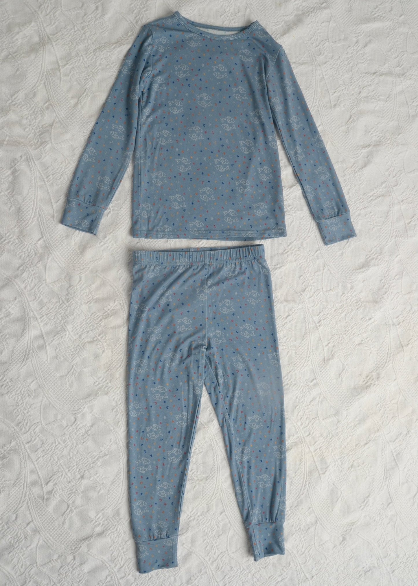 Pisces Bamboo Pajama Set for Kids