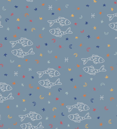 Pisces Bamboo Pajama Set for Kids