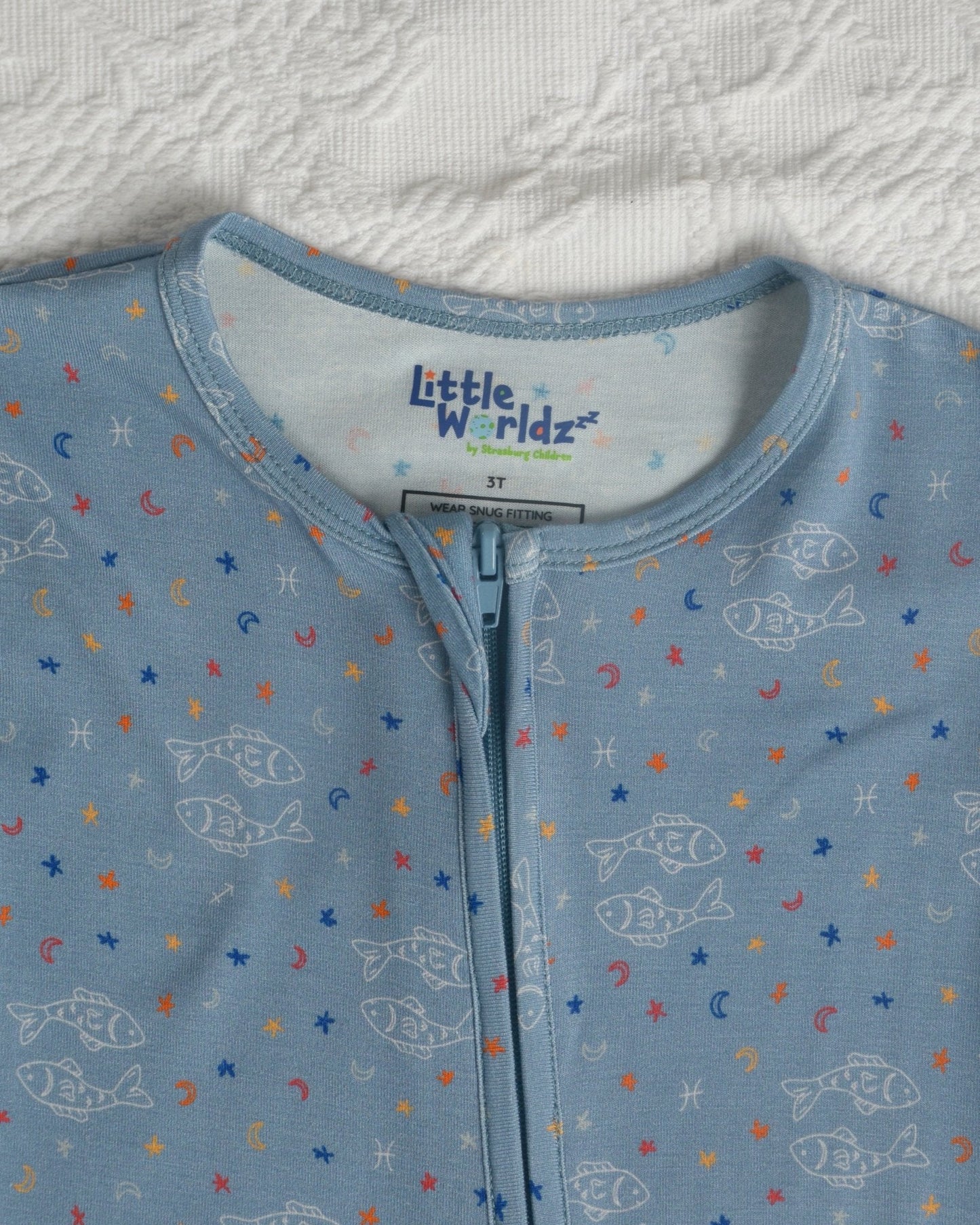 Pisces Bamboo Toddler Pajamas