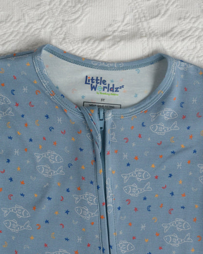 Pisces Bamboo Toddler Pajamas