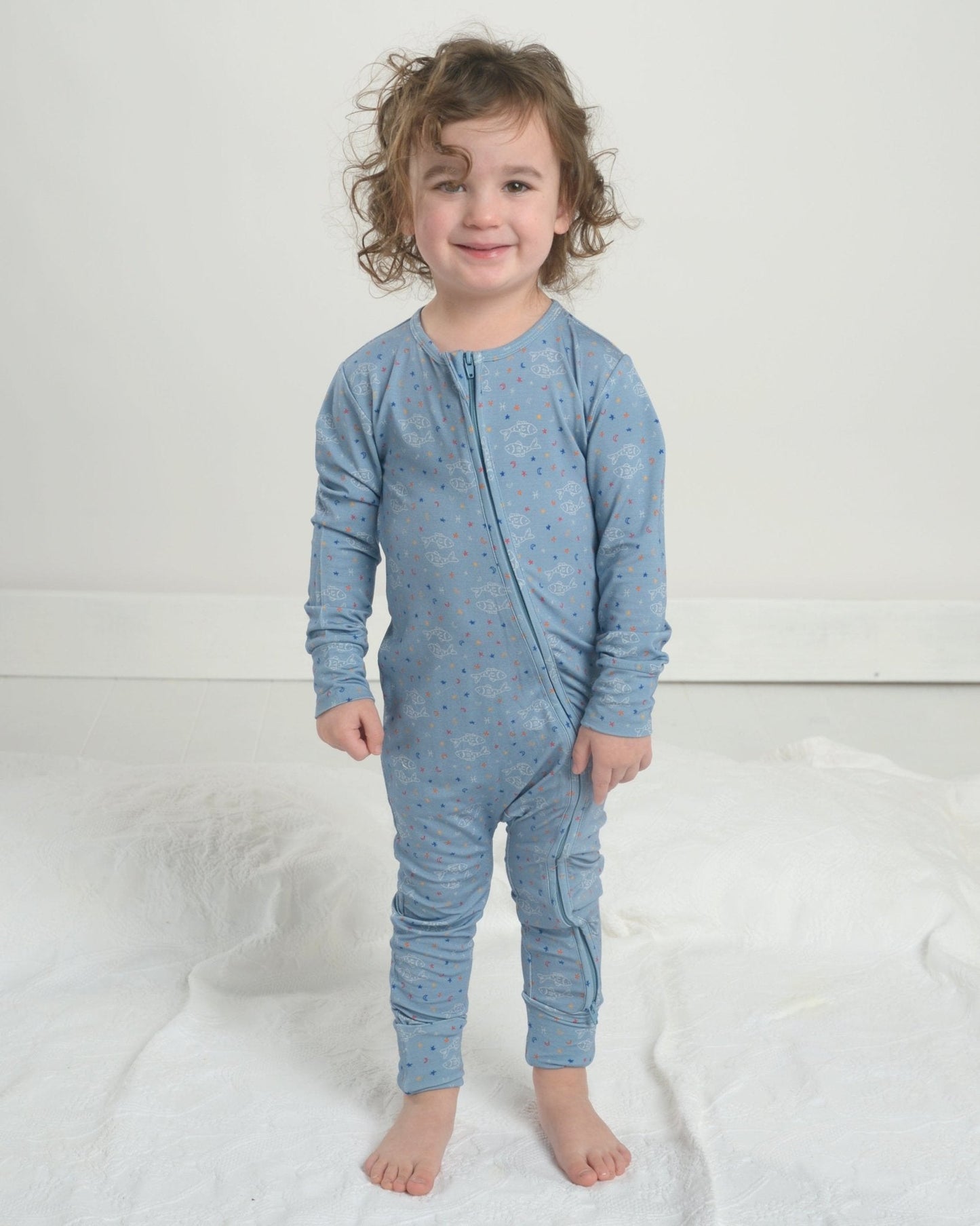 Pisces Bamboo Toddler Pajamas