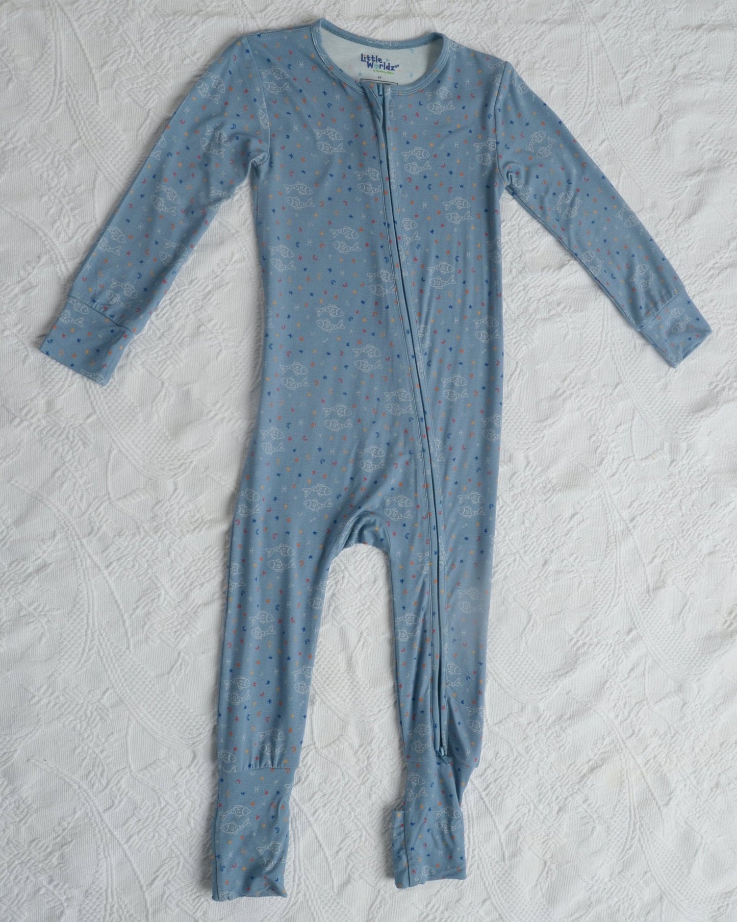 Pisces Bamboo Toddler Pajamas