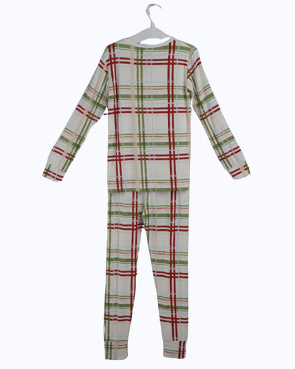 Plaid Bamboo Kids Pajamas