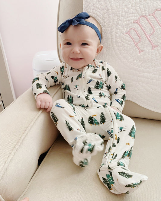 Ski Bamboo One-Piece for Infants
