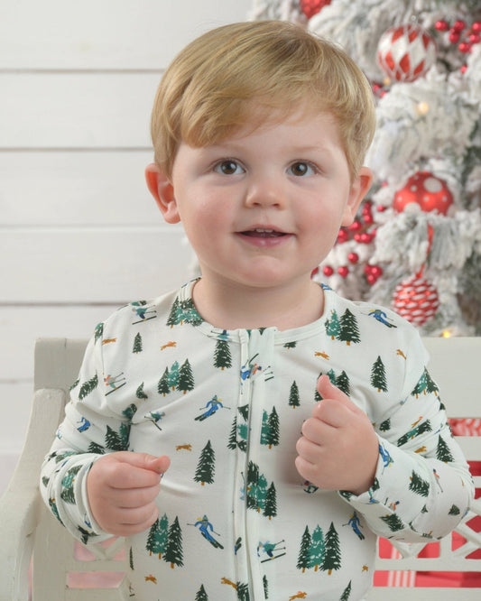 Ski Bamboo Toddler Pajamas