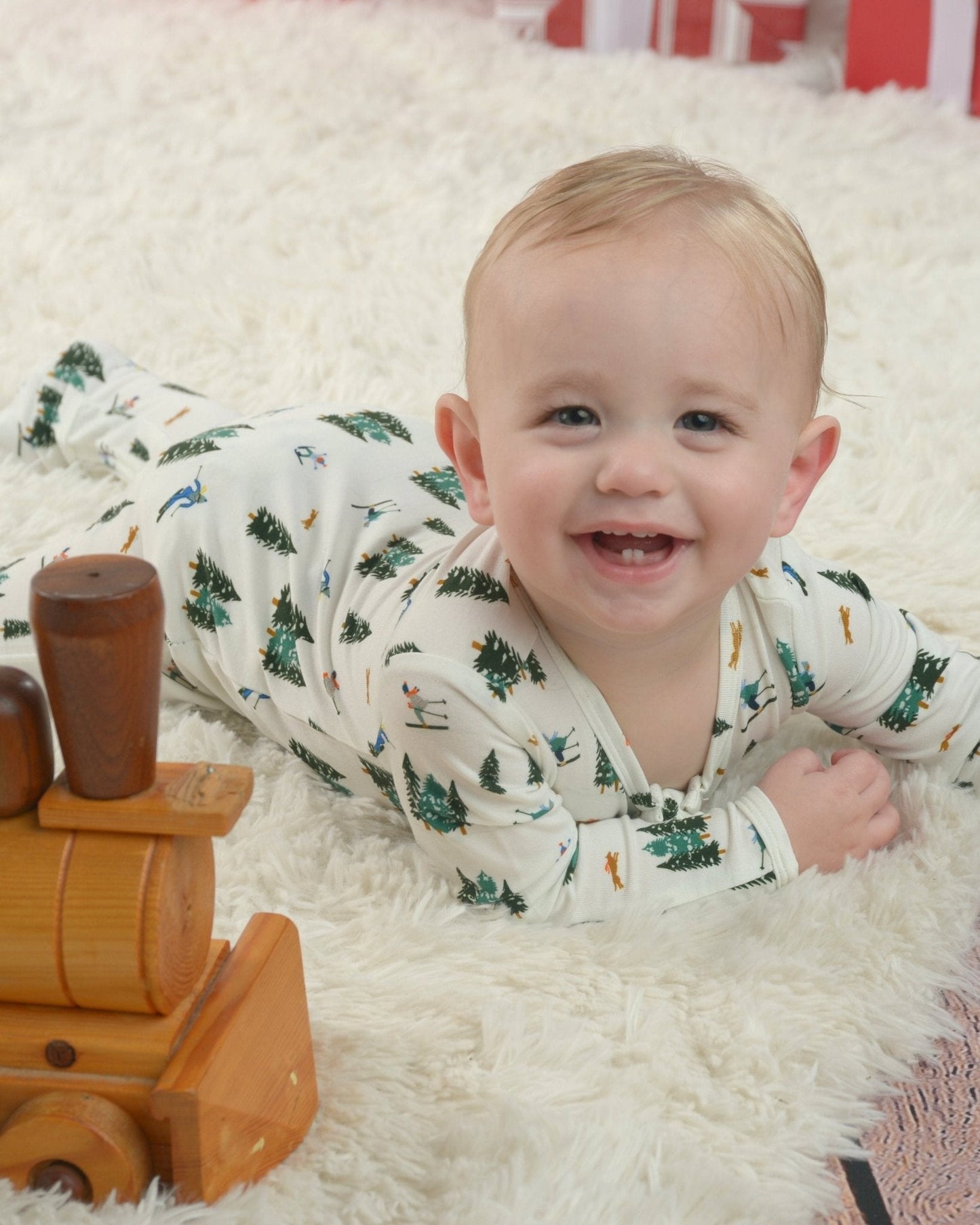 Ski Bamboo One-Piece for Infants