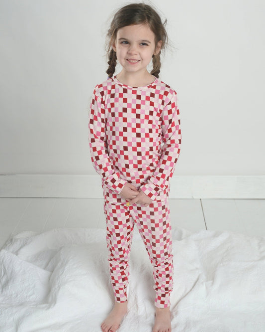 Red Bamboo Kids Pajamas