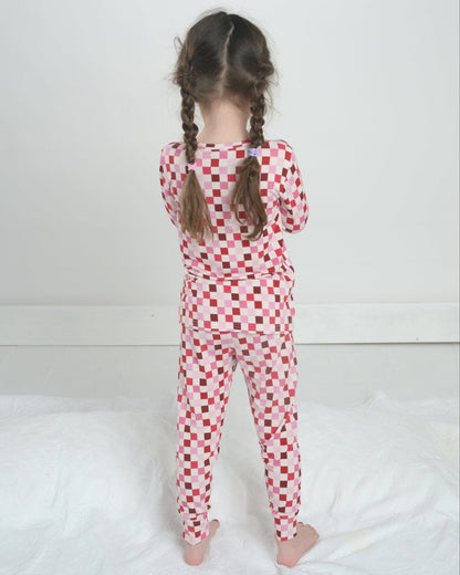 Red Bamboo Kids Pajamas