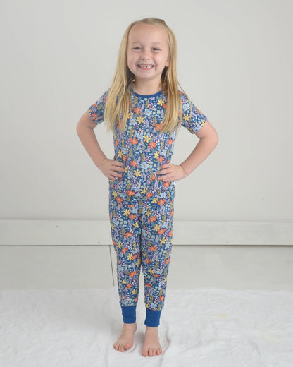 Wildflower Two Piece Pajama Set